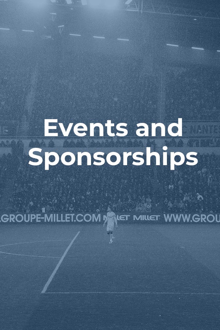 events and sponsorships